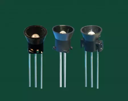 Ø3, 3-poliger Zylinder-LED-Halter